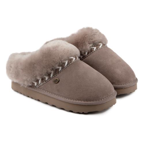 Ladies Phoebe Sheepskin Slipper Café Au Lait Extra Image 4